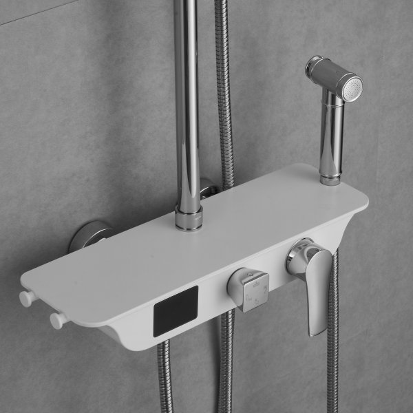 Takduschset komplett paket | Chrissy - Krom Takduschset komplett paket | Chrissy - Krom