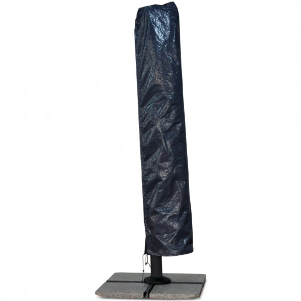 Stort premiumparasoll 4x4m med granitfot | Gr�