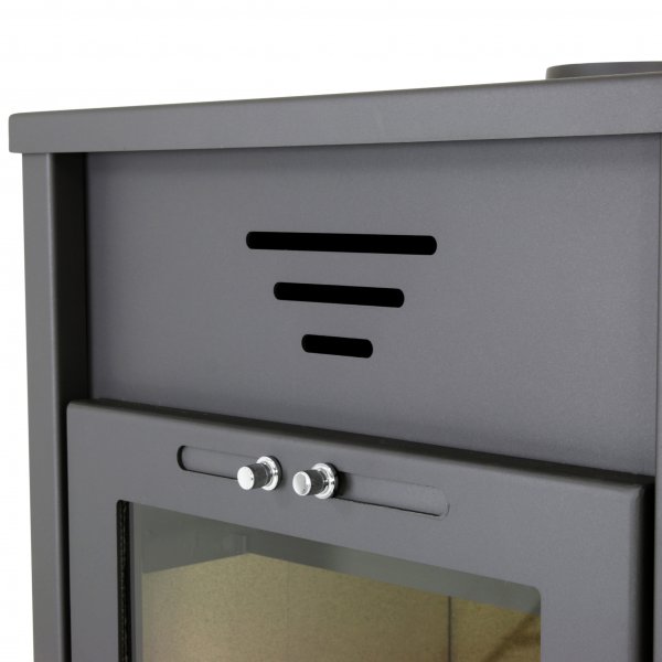 Braskamin 15kW | Verkningsgrad 77% | Laitila