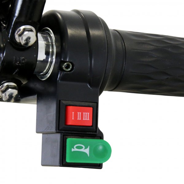 Retro fatscooter premium 2000W - LG litiumbatteri - Aluminiumfälgar Retro fatscooter premium 2000W - LG litiumbatteri - Aluminiumfälgar