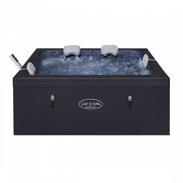 Lay-Z-Spa Stockholm ThermaCore UltraFit | Uppblsbart spabad med WiFi 46 pers