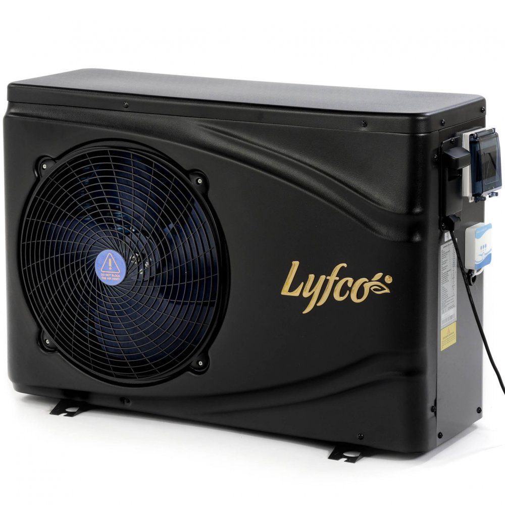 Lyfco Poolvärmepump 18,9kW Pro Inverter WiFi Titanium För pooler upp till 70m³.