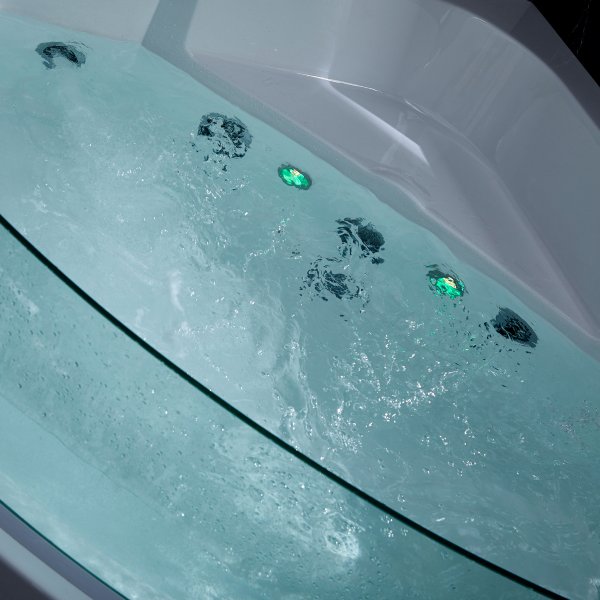 Bubbelbadkar hörn med underhållsvärme | 150x150cm | BK-058 Bubbelbadkar hörn med underhållsvärme | 150x150cm | BK-058