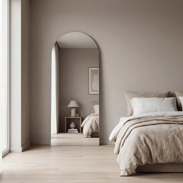 Helkroppsspegel | V�ggh�ngd/golvst�ende | Valvformad | Leona