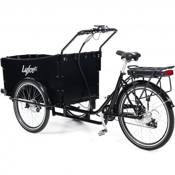 Eldriven cargobike | 250W - 16Ah | 6 växlar | LG-batteri - Pro Eldriven cargobike | 250W - 16Ah | 6 växlar | LG-batteri - Pro