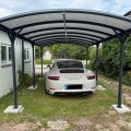 Kundbild Carport 17m² | Aluminiumram med kanalplasttak |Hållbar design: Motsvarade verkligen...