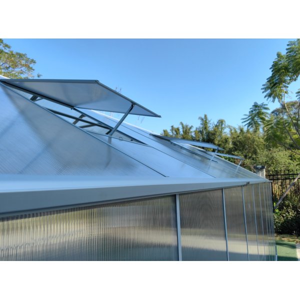 Växthus 18m² Premium | Extra hög takhöjd | 6mm kanalplast Växthus 18m² Premium | Extra hög takhöjd | 6mm kanalplast