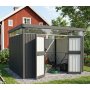 Förråd & redskapsbod 7,8 m² | Dubbla dörrar | Stål | 3x2,6 m Förråd & redskapsbod 7,8 m² | Dubbla dörrar | Stål | 3x2,6 m