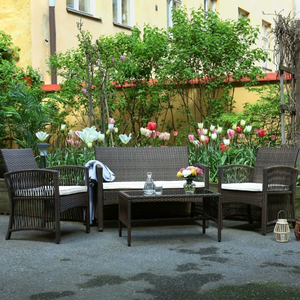 Lyxig soffgrupp för balkong | Lyfco Dalsjö Lyxig soffgrupp för balkong | Lyfco Dalsjö