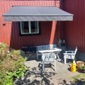 Kundbild Terrassmarkis 3x2,5 m halvkassett | Motor & fj�rrkontroll | M�rkgr�: Mycket bra fungera perfekt l�tt...