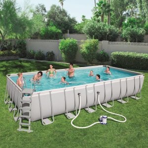 Bestway pool ovan mark 7,3x3,7m - 132cm djup | Power Steel (56474) Bestway pool ovan mark 7,3x3,7m - 132cm djup | Power Steel (56474)