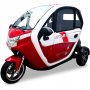 Elmopedbil trehjulig 2000W | Klass 1 | 45 km/tim | Rd