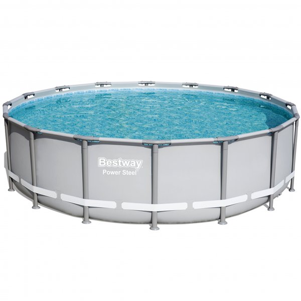 Ovanmarkpool 4,9m diameter - Bestway Power Steel (56451)