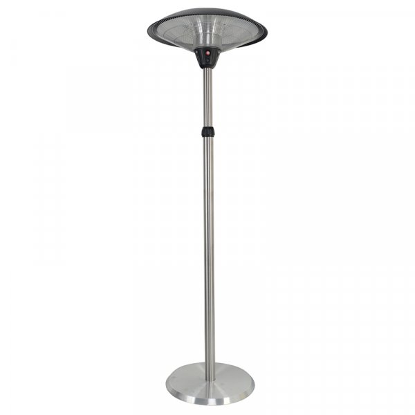 Terrassvärmare med fjärrkontroll | 2100W | Golvstående Terrassvärmare med fjärrkontroll | 2100W | Golvstående
