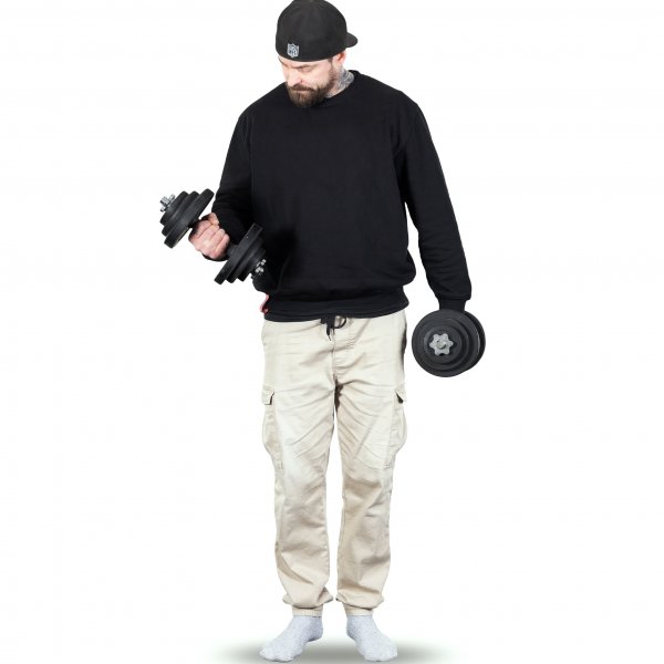 Hantlar 2x10kg | Gjutj�rn | Trekkrunner