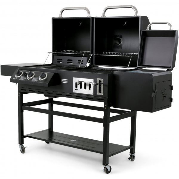 Kombinerad kol- & gasolgrill med r�k | Cleaveland