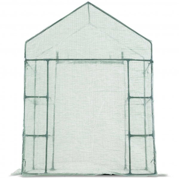 Litet plastväxthus 1m² | Stålram med PE-plastöverdrag Litet plastväxthus 1m² | Stålram med PE-plastöverdrag