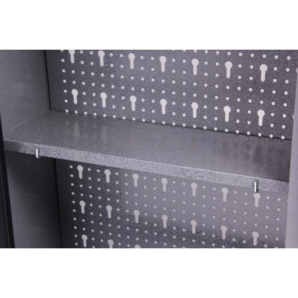 Garageinredning | Stålkonstruktion | Väggskåp & Arbetsbänk | Grå/Svart Garageinredning | Stålkonstruktion | Väggskåp & Arbetsbänk | Grå/Svart