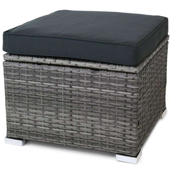 Exklusiv loungegrupp | Inbyggd förvaring | Grå konstrotting | Djursvik - FYNDVARA Exklusiv loungegrupp | Inbyggd förvaring | Grå konstrotting | Djursvik - FYNDVARA