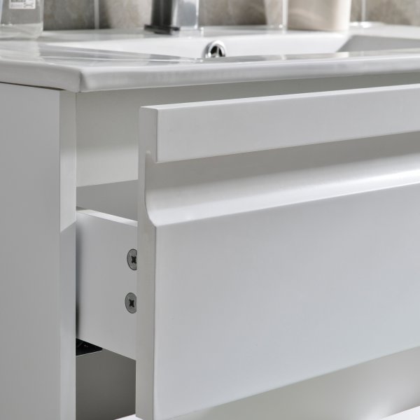 Tv�ttst�llssk�p/kommod - Vit - YX-C0097