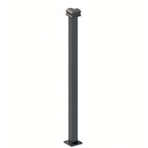 Hörnstolpe 135° | 50x1070 mm | Slät design | Linius Hörnstolpe 135° | 50x1070 mm | Slät design | Linius