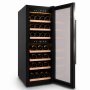 Vinkyl f�r 38 flaskor | 110 liter | Dual zone med glasd�rr & touchkontroll