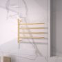 Stor elektrisk handdukstork 63x55x12,5cm | 9007 | Guld