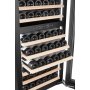 Integrerad vinkyl 60 flaskor | Push-to-Open | Extra tystg�ende | LED-belysning