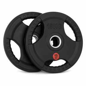 Viktskivor 2x15 kg (30 kg) – 50 mm gummiklädda vikter Viktskivor 2x15 kg (30 kg) – 50 mm gummiklädda vikter
