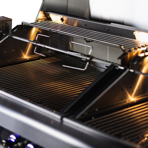 Dubbel gasolgrill med varmluftsfunktion | Denver Blackline Dubbel gasolgrill med varmluftsfunktion | Denver Blackline