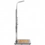 Utedusch med massage | Rostfritt stl