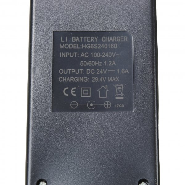 Laddare (24V-1,6A) Lithium