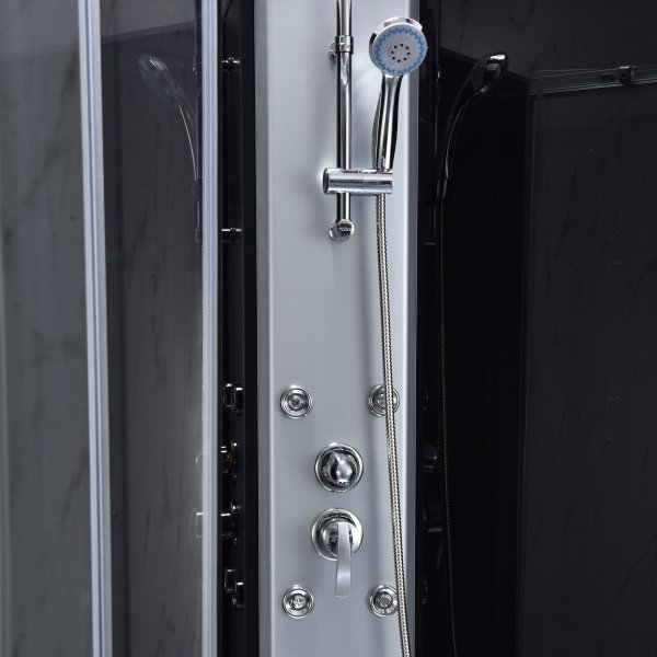 Komplett stilren duschkabin | Regndusch | Aluminium Komplett stilren duschkabin | Regndusch | Aluminium