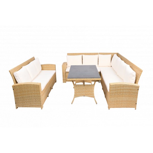 Soffgrupp utem�bler | H�rnsoffa & 3-sits | Dynor ing�r | Sann�s