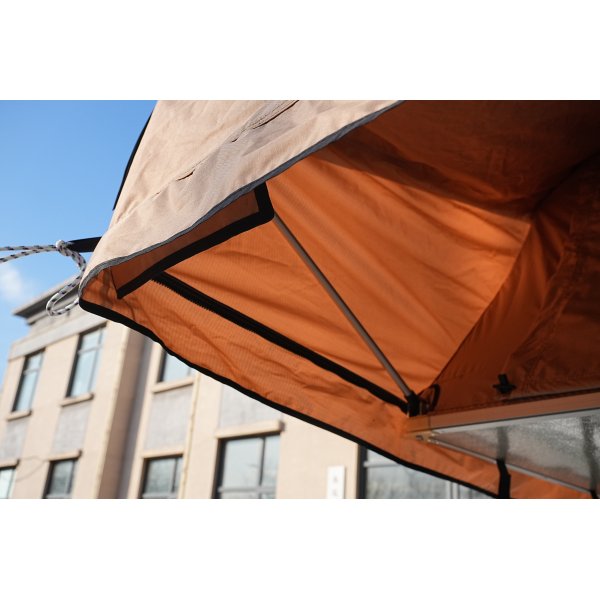 Takt�lt Softshell 240�160 cm | 10 000 mm vattent�tt | Madrass & stege ing�r | Trekkrunner