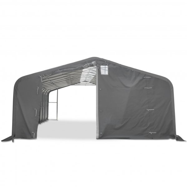 Lagert�lt 7x14m | 3,8m h�jd | 98m� 620g/m� | Med takpanel | PVC - Gr�