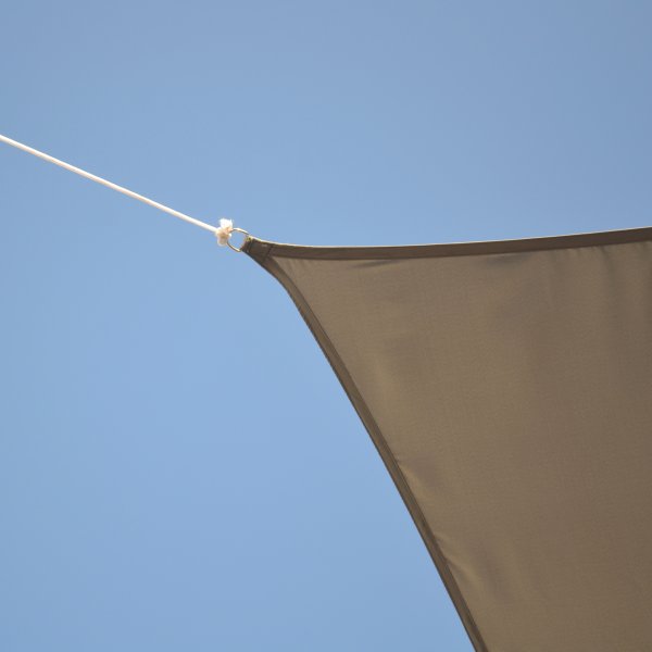 Solsegel 4x4m | Kvadratiskt | Grå Solsegel 4x4m | Kvadratiskt | Grå