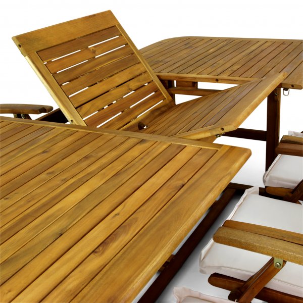 F�rl�ngningsbart bord | 8 stolar |�Lyfco Runmar�