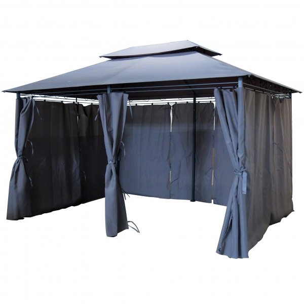 Paviljong 4x3 m inkl. paviljongväggar Paviljong 4x3 m inkl. paviljongväggar