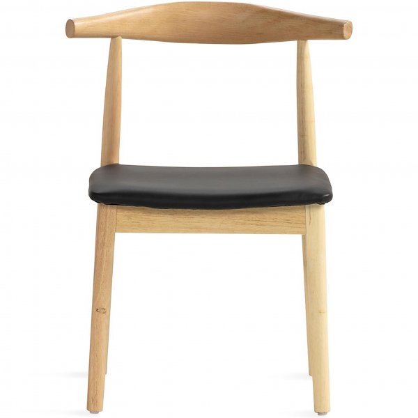 Matgrupp med 4 stolar | Ek/PU-läder | Gissebo Matgrupp med 4 stolar | Ek/PU-läder | Gissebo