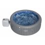 Lay-Z-Spa Santorini Smart HydroJet Pro 7 (216x80 cm) | Uppblsbart spabad fr 7 personer med appstyrning och HydroJet-massage