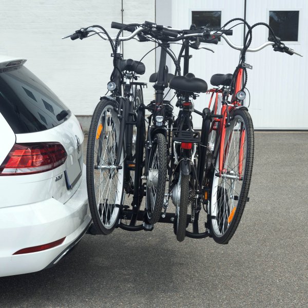 Cykelhållare bil med lyse | För 4 cyklar Cykelhållare bil med lyse | För 4 cyklar