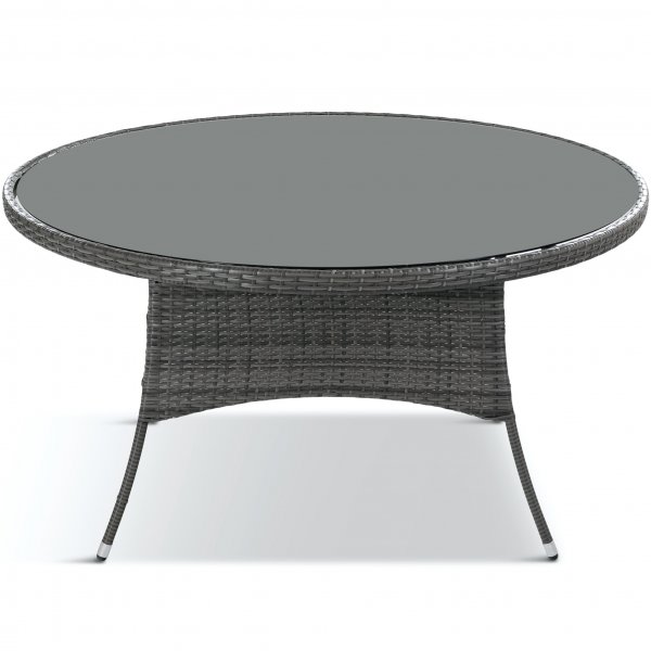 Rund matgrupp utemöbler | 6 stolar | Grå | Lyfco Tylösand Rund matgrupp utemöbler | 6 stolar | Grå | Lyfco Tylösand