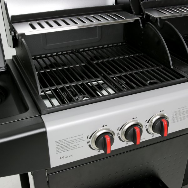 Kombinerad kol- och gasolgrill | Aurora