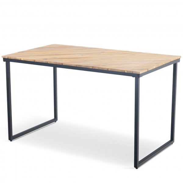 Bord med bnkar | Utomhusmbelset | Acacia | 4 sittplatser | Lyfco ja