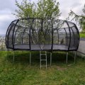 Kundbild Stor Studsmatta 5,5m Colosseum | Svart