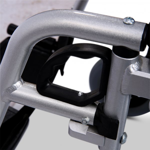 Elrullstol med joystick | Ltt att transportera | Stllbart ryggstd