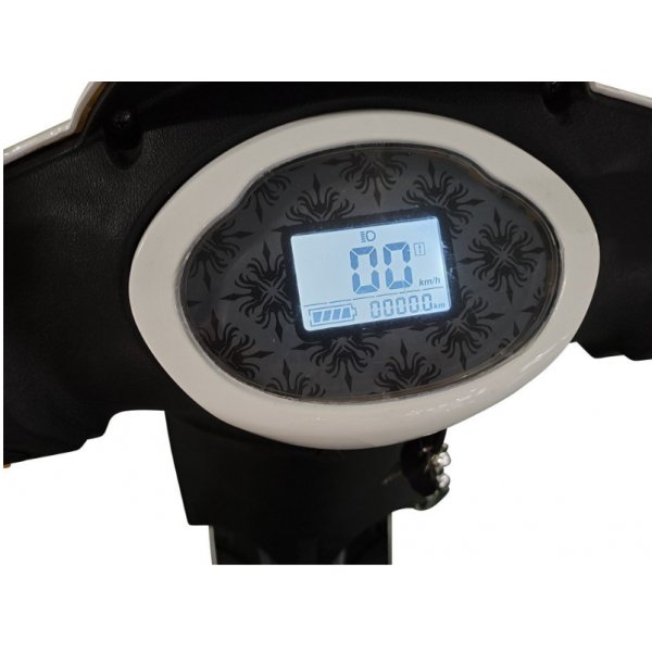 Elmoped 1000 W | Moped klass 1 | Grå Elmoped 1000 W | Moped klass 1 | Grå