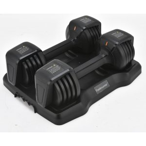 Justerbar hantlar 2x6,7 kg | Flera nivåer | Trekkrunner Justerbar hantlar 2x6,7 kg | Flera nivåer | Trekkrunner