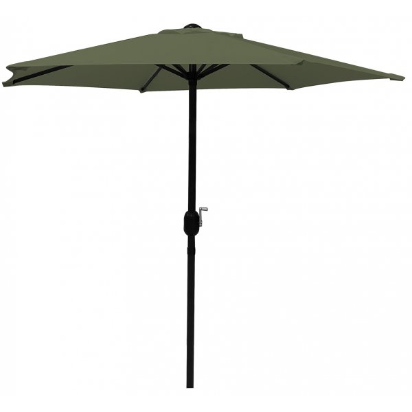 Fjllbacka parasoll i mrkgrnt - 300 cm